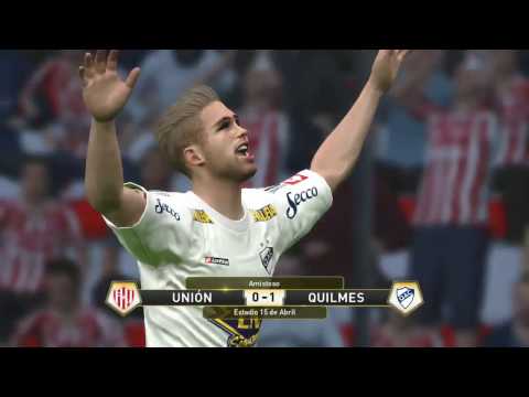 Gol de Rescaldani. Unión 0 -  Quilmes 1. Fecha 6. Torneo Primera División 2016/2017.