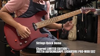 Video thumbnail for Strings Quick Demo : Charvel LIMITED EDITION JUSTIN AUFDEMKAMPE SIGNATURE PRO-MOD SD24 by Strings Shop