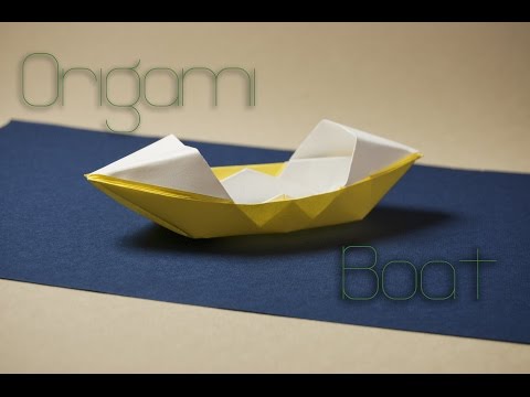 How to make an origami boat | Paper ship Video