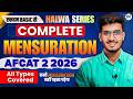 Complete Mensuration For AFCAT 2 2026 AFCAT Halwa Series Defence Mania AFCAT 2 2026 Maths