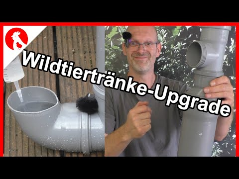 F194 Wildlife Waterer / Chicken Waterer Upgrade for Easy Filling