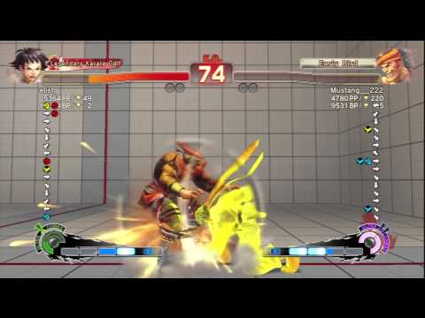elist_ (Makoto) Vs Mustang___222 (Adon) SSF4 AE Ranked Matches - PSN