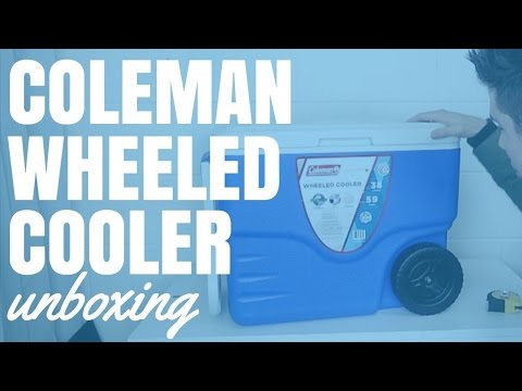 Coleman Wheeled Cooler Unboxing and Initial Review