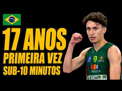 17 ANOS E PRIMEIRA VEZ SUB-10 | João Gabriel vence série dos 3000m obstáculos no Troféu Brasil 2026