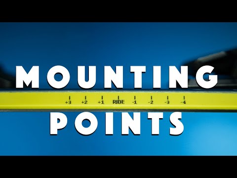 Where you SHOULD mount your ski bindings