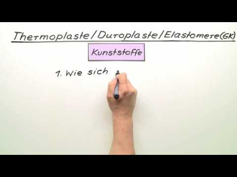 THERMOPLASTE, DUROPLASTE, ELASTOMERE | VERTIEFUNGSWISSEN | Chemie