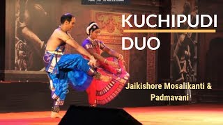 Kuchupudi performance by Jai Kishore Mosalikanti and Padmavani