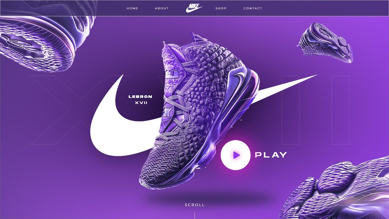 Web Design Timelapse: Nike Homepage | Wix Studio (Webpage Design)