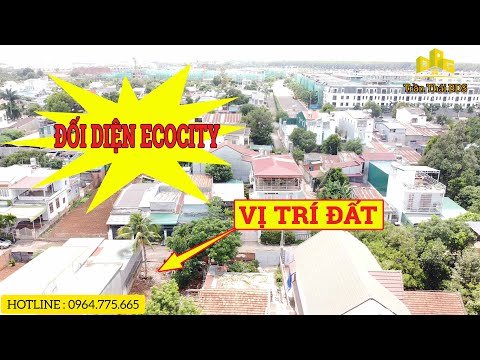  Bán Đất Tân An Ngay Hẻm Nguyễn Chí Thanh Đối Diện ECOCITY [ Giá Tốt Nhất ] ️