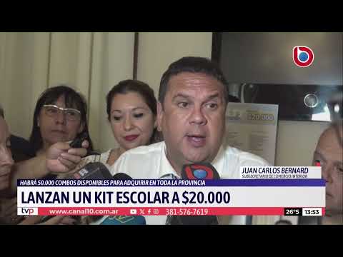 Lanzan kit escolar a $20.000 en Tucumán para el inicio de clases
