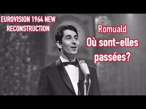 (OLD) ESC 1964 Reconstruction of "Où sont-elles passées?" by Romuald (Monaco 🇲🇨)