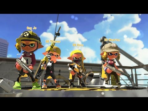 Splatoon 2 - Beef on the Reef Dutch qualifier matches (oct 20)