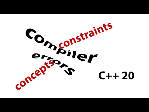 C++20 Concepts  - Complete Guide