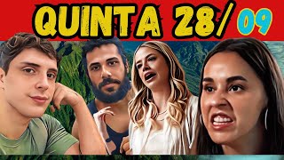 ?TERRA E PAIXÃO - RESUMO DE QUINTA-FEIRA 28/09