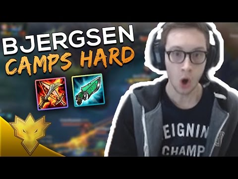 When Bjergsen Decides to Camp Top... - TSM Bjergsen Stream Highlights & Funny Moments