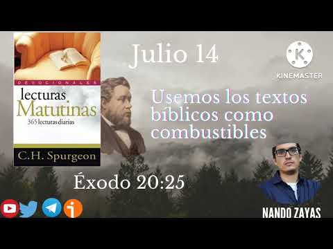 Julio 14 Devocional Lecturas Matutinas Por: Charles Spurgeon