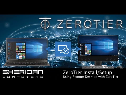 ZeroTier - How to setup remote desktop vpn on windows