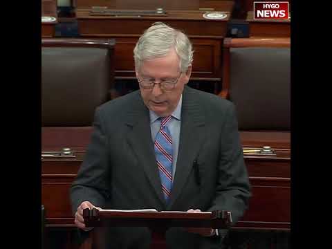 McConnell Remarks One Year Into The COVID-19 Pandemic