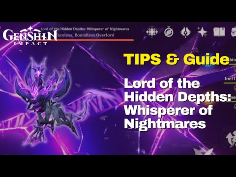 New World Boss 6.3 Guide! How to Defeat Whisperer of Nightmares | Genshin Impact