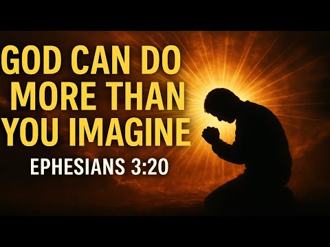 Unlocking God's Abundance in Ephesians 3:20 #fyp