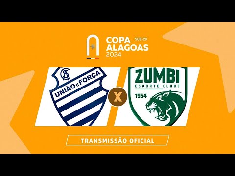 CSA x Zumbi   COPA ALAGOAS SUB 20   SEMIFINAL (1/2)