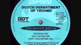 DUTCH DEPARTMENT OF TECHNO - STARWOOD PARTY (GIJS VROOM MIX) 1991