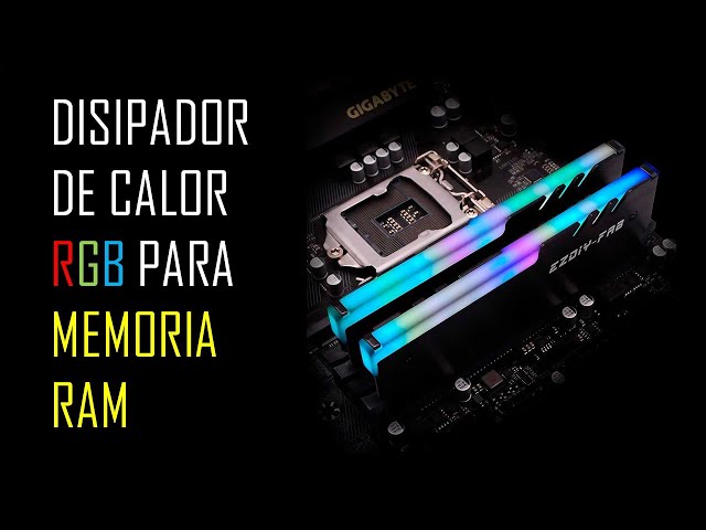 Vídeo relacionado con Enfriador de Memoria RAM ARGB, Disipador de Calor RGB DDR con Control de Temperatura PWM, Ventilador Dual para DDR DDR2 DDR3 DDR4 DDR5 DIY PC Gaming (White)