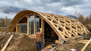 Man Builds Hidden Hobbit Home Bunker | Start to Finish by @AloshaLynov