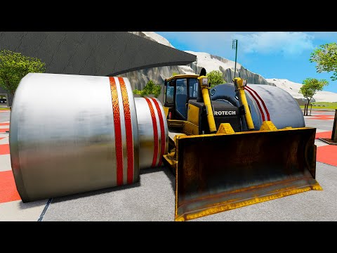 Hydraulic Press vs Cars #2 - BeamNG.Drive