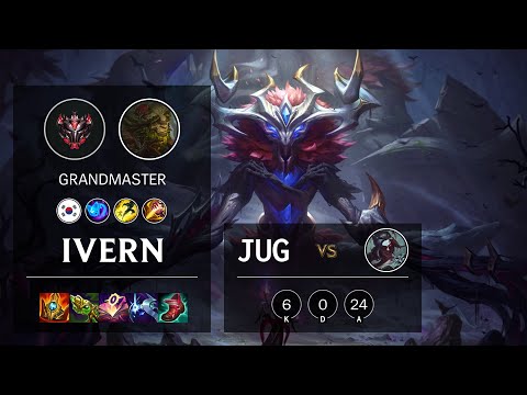 Ivern Jungle vs Kayn - KR Grandmaster Patch 11.10