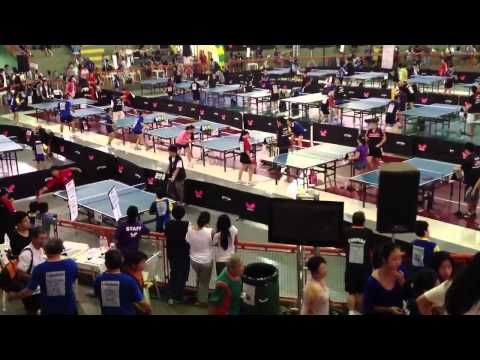 Intercolonial Brasileiro de Tênis de Mesa 2013 - Kelly Nagaoka vs Aily Murashige