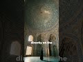 When the Sun Hits This Dome, a Peacock Appears — Made Entirely of Light #Shorts #history #isfahan