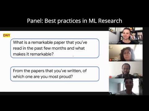 Day 5: Panel - Best practices in ML research panel with Doina Precup, Nando de Freitas, Yann Dauphin