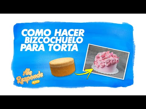COMO HACER BIZCOCHUELO PARA TORTAS | Alessandra Rossi Cakes