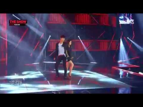 140701 티아라 T-ara ~ Jiyeon & Jungwook - Trouble Maker ~ SBS MTV