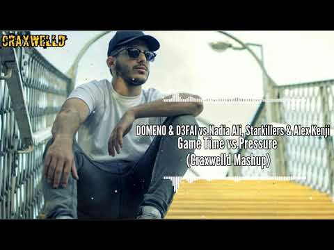 DOMENO & D3FAI vs.Nadia Ali, Starkillers & Alex Kenji -Game Time vs.Pressure (Craxwelld Mashup)