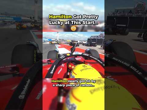 Hamilton Nearly Took a Carbon Hit 😬