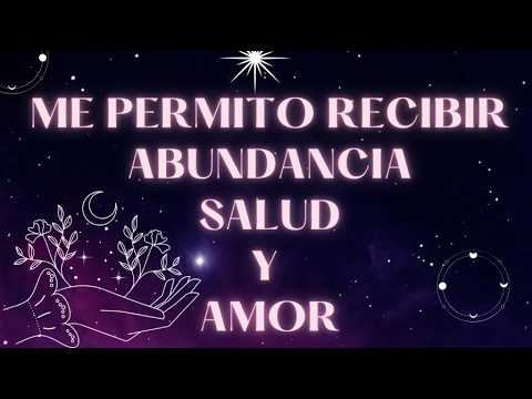 ME PERMITO RECIBIR 🍀 ME ABRO A LA ABUNDANCIA