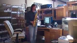 Dana Glover song Cherish off Testimony Record, Kylae Jordan saxophone