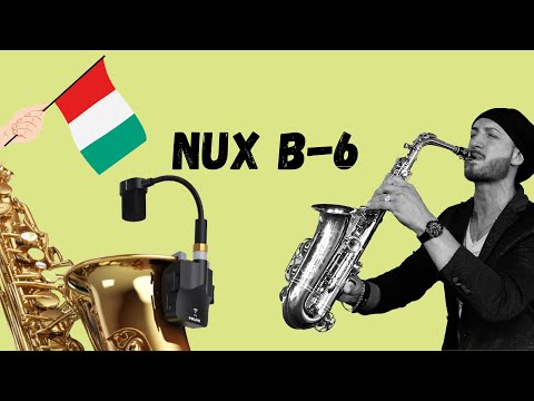 Nux B-6 Wireless Microphone for Saxophone image 2