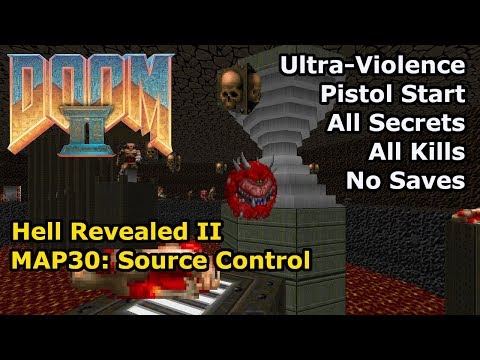 Doom II: Hell Revealed II - MAP30: Source Control (Ultra-Violence 100%)