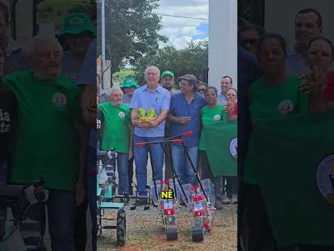 Fortalecendo a agricultura familiar em Goiás!