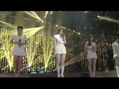 120101 Davichi & T-ara - We were in love SBS Inkigayo 130323
