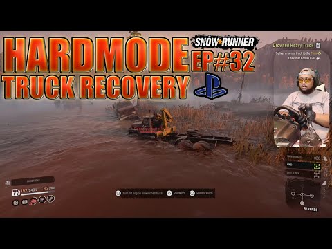 SnowRunner Hard Mode EP#32-TRUCK RECOVERY