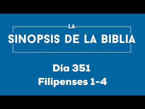 Día 351 (Filipenses 1-4)