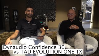 Video thumbnail for 🧐🧐🧐!! Dynaudio Confidence 30 vs. TAD Evolution One TX an T+A PA3100HV & MP3100HV High End Hörtest by Fidelity Hamburg