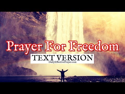 Prayer For Freedom (Text Version - No Sound) Video