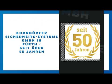 Korndörfer Sicherheits-Systeme GmbH YouTube-Vdeominiatur 3
