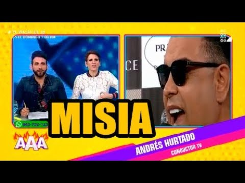 ANDRES HURTADO SE BURLA DE GIGI ¡LA LLAMA "MISIA" POR SU MARCA DE ROPA!