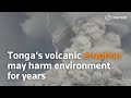 Tonga's volcanic eruption may harm environment for years